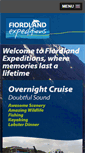 Mobile Screenshot of fiordlandexpeditions.co.nz